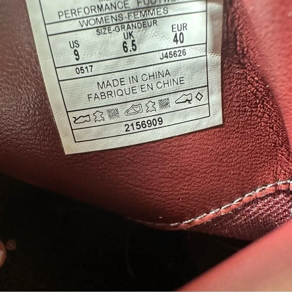 Merrell Adeline Burgundy Ankle Boots Women’s Size 9